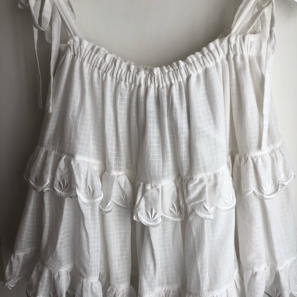 Innika Choo Stella Hotte Two Tier Scallop Top
